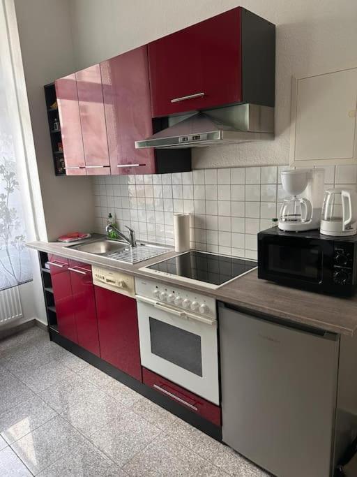 Stilvolles Zuhause Lägenhet Magdeburg Exteriör bild